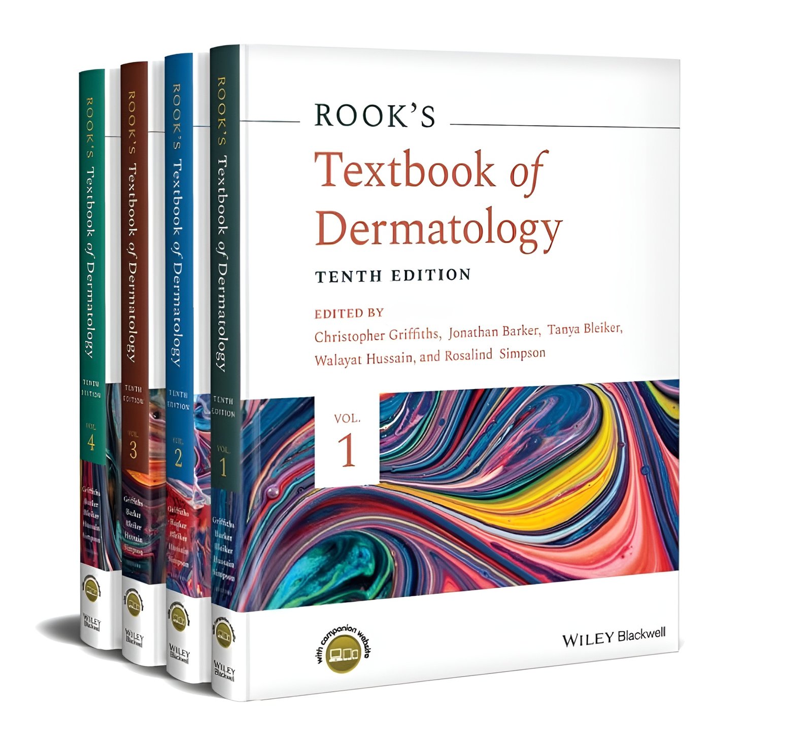 Rook's Textbook of Dermatology, 4 Volume Set 10th Edition