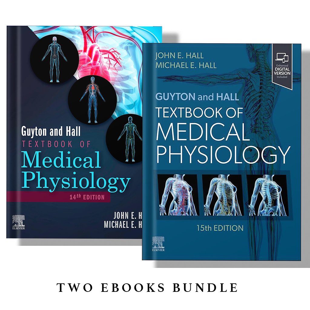 Guyton and Hall Textbook of Medical Physiology: 14th & 15th Edition Bundle